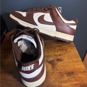 Brand New/Tried on Nike Dunk Size 11.5 Women | 10 Mens Mocha CW